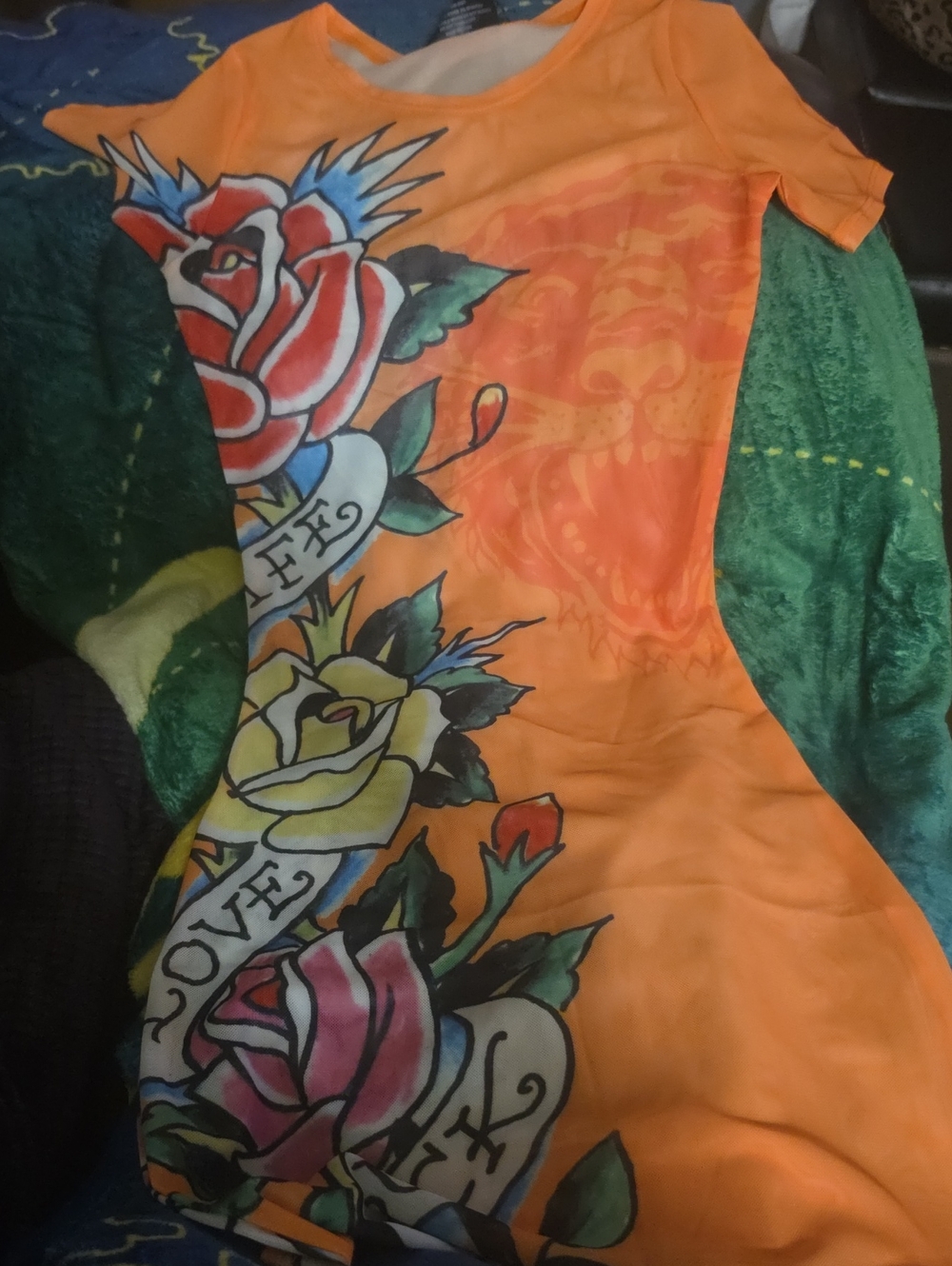 Swim Tag on Ed Hardy Garment